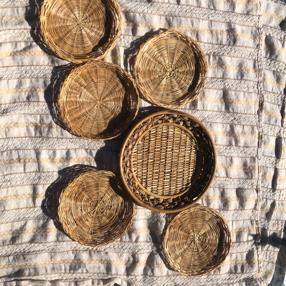 Vintage Wicker baskets